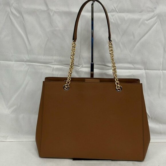 Michael Kors Susannah Large Saffiano Leather Shoulder Bag - Picture 5 of 14